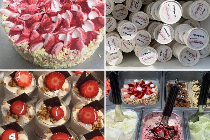 Natürlich köstliche Eis-Kreationen.