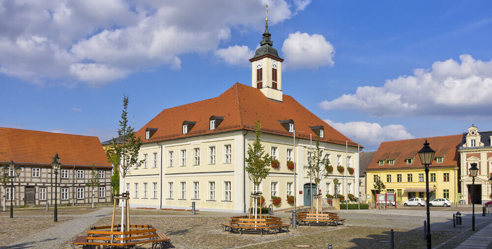 Das Rathaus von Angermünde